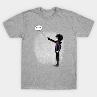 Boy with Robot T-Shirt